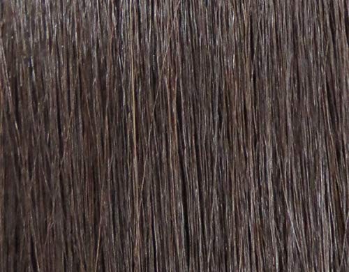 Maxwigs DS008 Ponytail Color 4 Med Dark Brown - Foxy Silver Wigs 8-10" Med Length Spiral Curls Drawstring Cheerleader Style Extension Synthetic Black