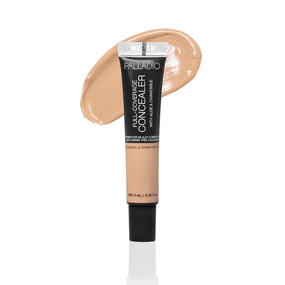 Palladio Full Coverage Concealer - Creamy Face & Under Eye Formula, Disguises Dark Circles, Blemishes, Fine Lines, Evens Skin Tone (Caramel Drizzle) Beauty & Personal Care Palladio