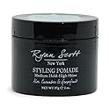 Ryan Scott Styling Pomade - Medium Hold - High Shine Finish. Aloe, Cucumber, & Grapefruit Fragrance 2.0oz. Beauty & Personal Care RYAN SCOTT RS