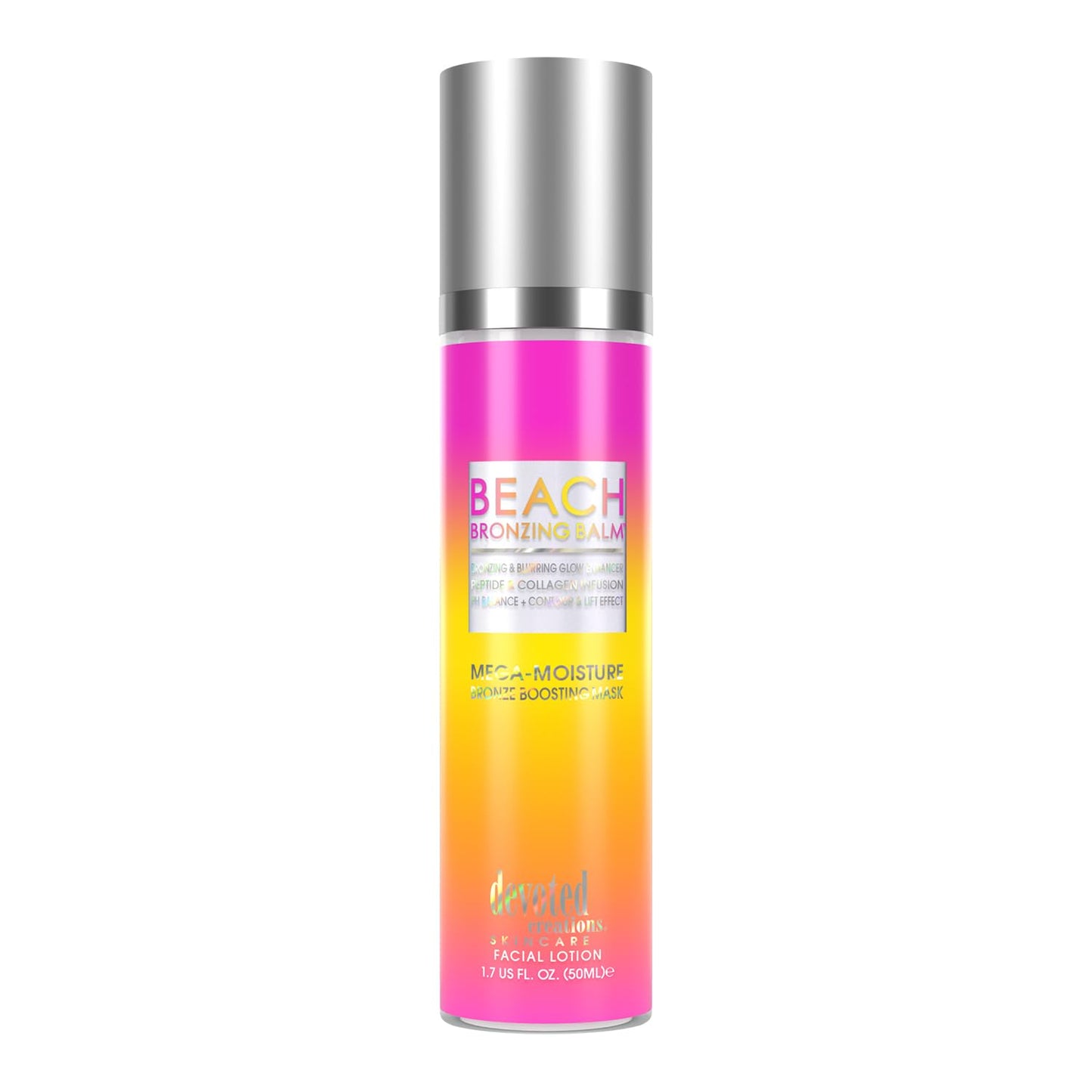 Devoted Creations Beach Bronzing Balm - Peptide & Collagen Infused pH Balancing Contour & Lift Effect Mega-Moisture Bronze Boosting Mask Beauty & Personal Care Devoted Creations