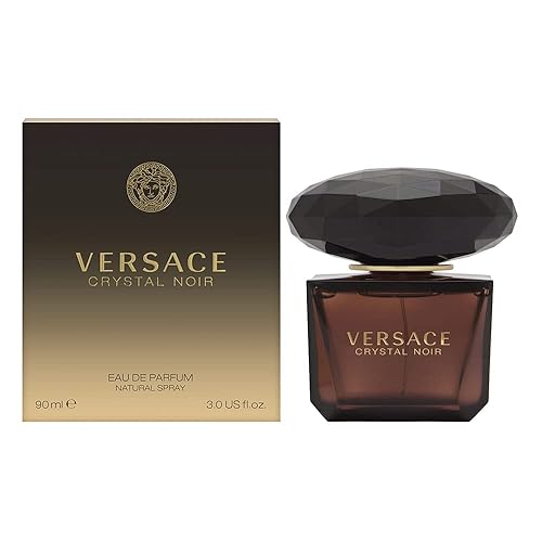 VERSACE Crystal Noir Eau De Parfum Spray for Women, 3 Ounce Beauty & Personal Care Versace