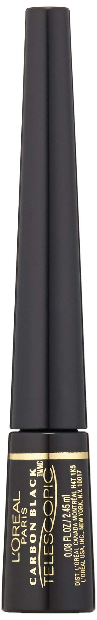 L'Oreal Paris Telescopic Precision Liquid Eyeliner, Carbon Black, 0.08 Oz Beauty & Personal Care L'Oreal Paris