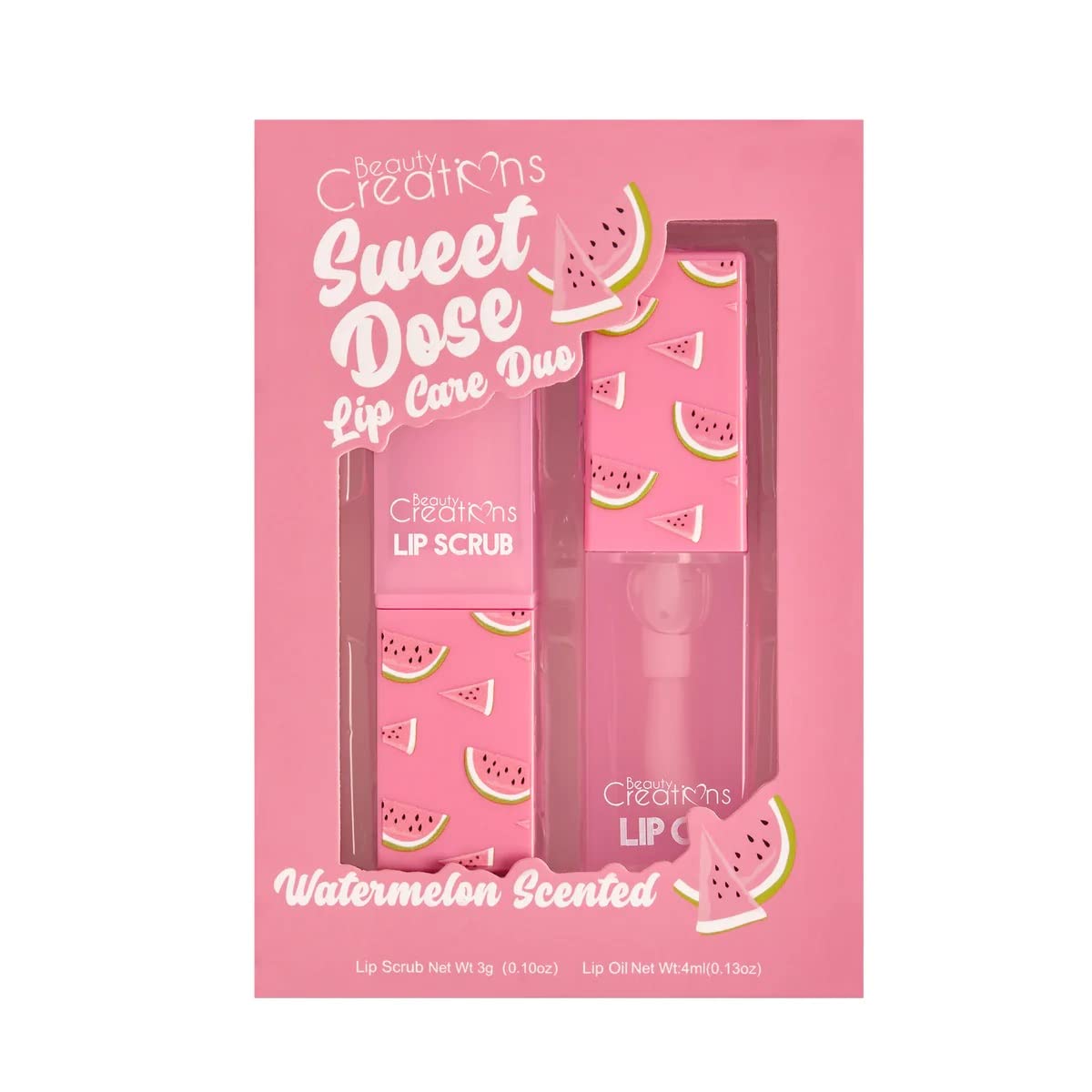 Prestige Biatta Lip Care Scrub and Lip Oil Duo Watermelon Scented Beauty and Personal Care Prestige Biatta
