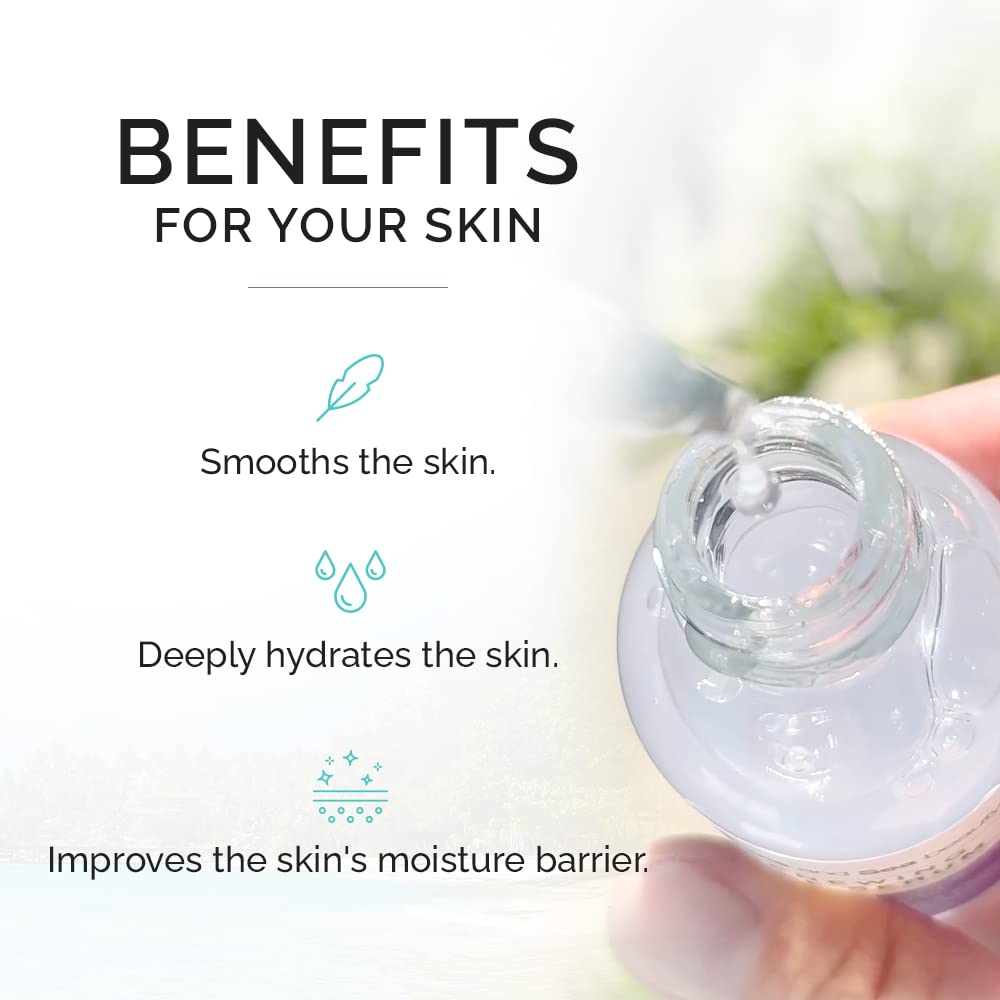 Renewing Skin Serum with Sea Lavender & Bakuchiol, Anti-Aging Firming and Smoothing Collagen Boosting Face Serum for Fine Lines and Wrinkles - 2 fl oz Beauty & Personal Care VITAMINS AND SEA BEAUTY