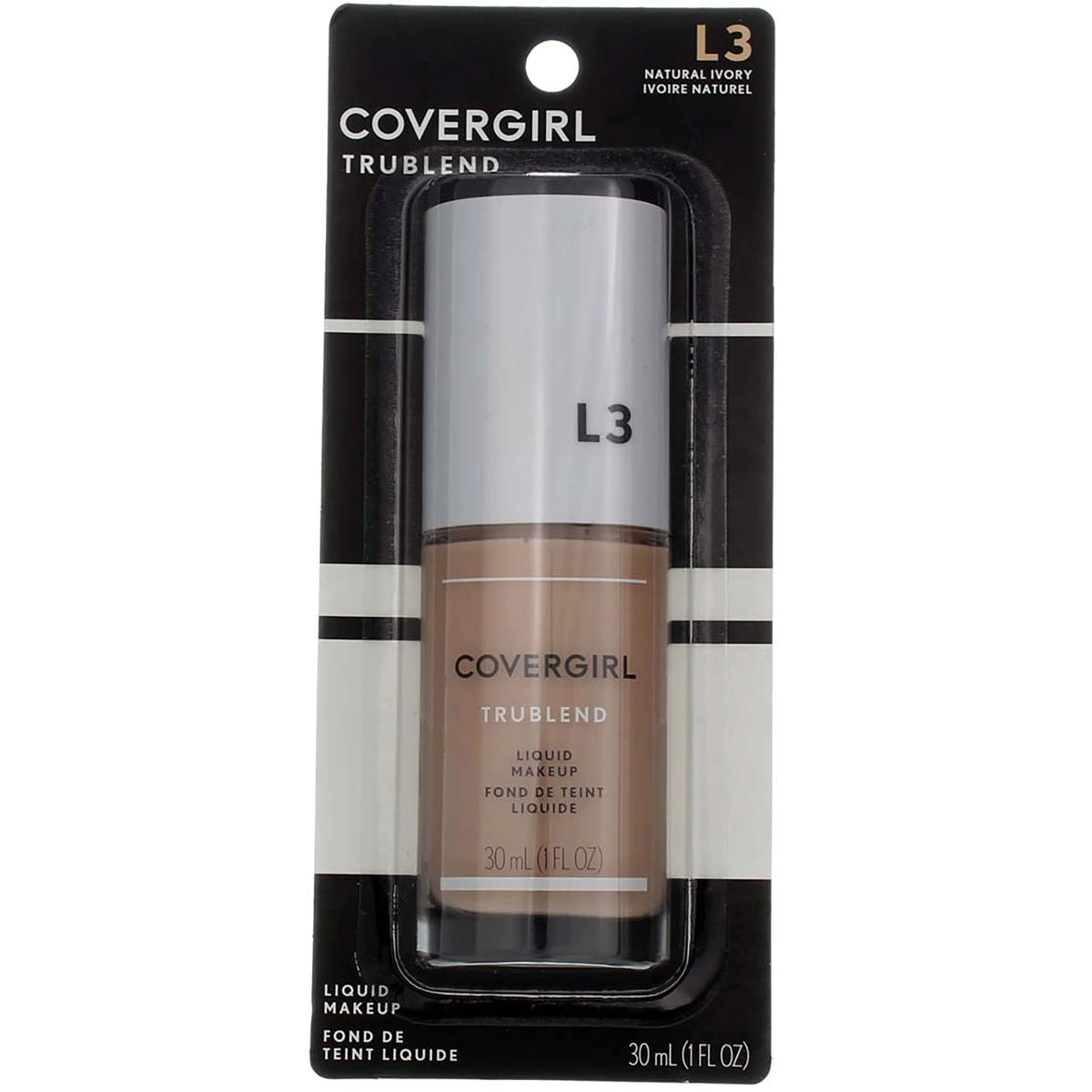 CoverGirl Trublend Natural Ivory Liquid Makeup -- 2 per case.