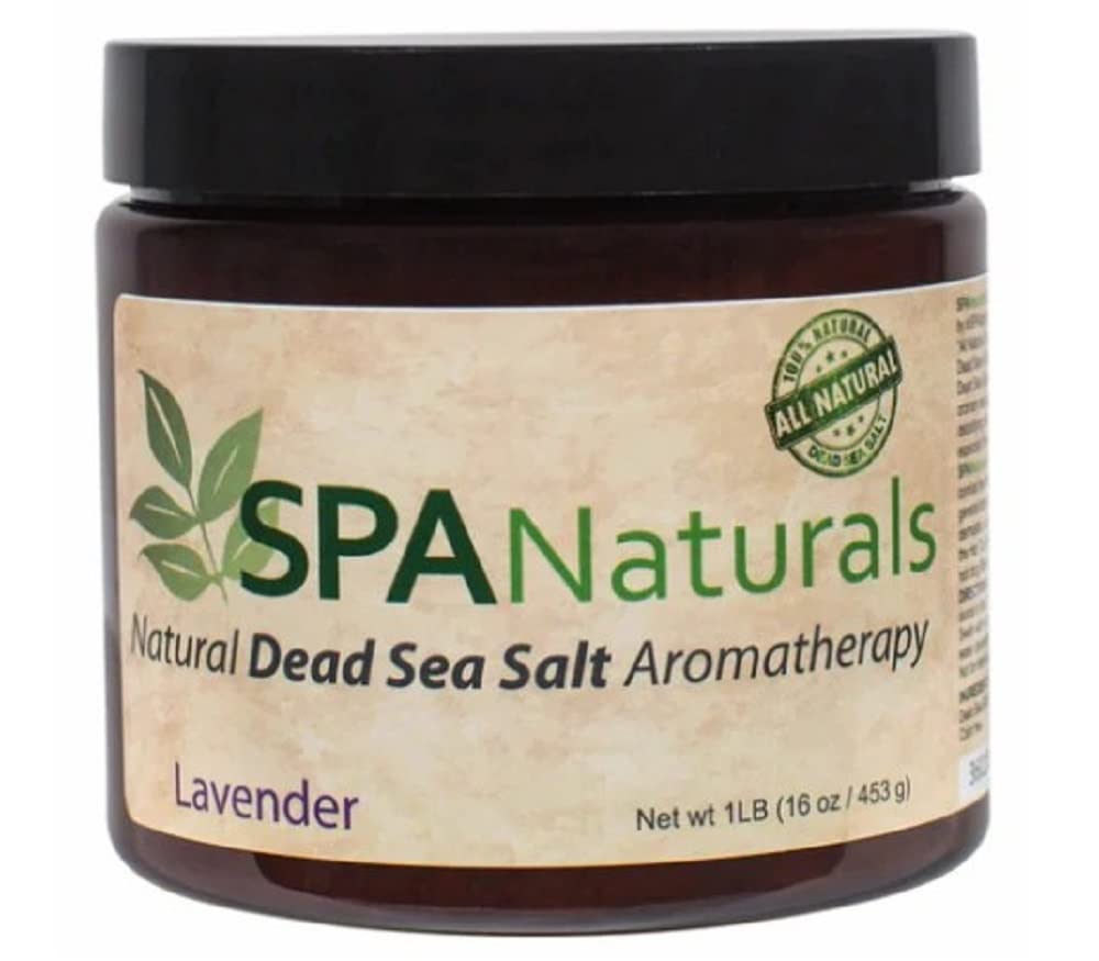 InSPAration Spa Naturals Dead Sea Salt Lavender Aromatherapy Crystals (1 lb) Beauty and Personal Care InSPAration
