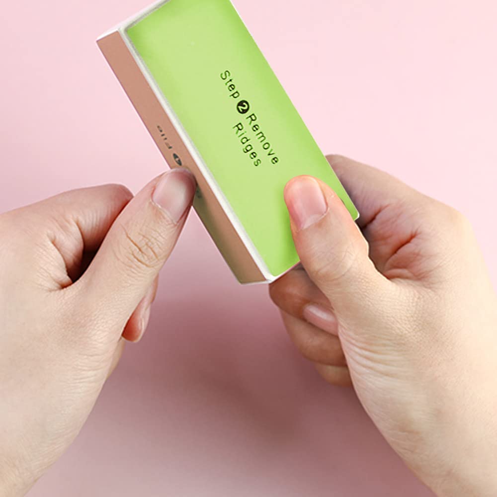 4 Way Shiny Block / 4 Step Buffing Block Shine Nail Buffer Beauty & Personal Care Soft 'N Style