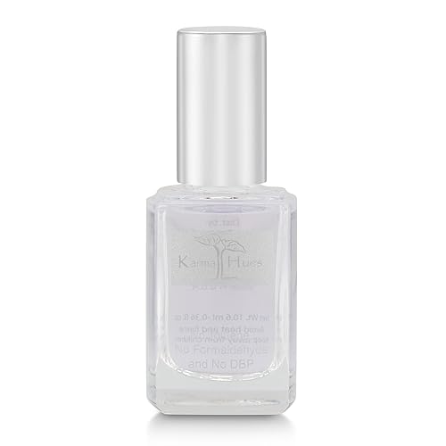 karma organic Base Coat and Top Coat 2 in 1 Nail Polish, Dip Powder & Polygel Base activator, Long Lasting Clear Nail Enamel, Nail Polish Strengthener Beauty & Personal Care karma organic