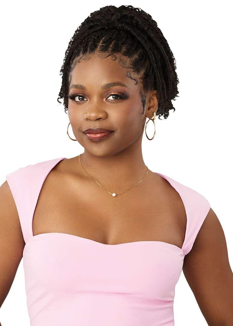 Outre Pretty Quick - Drawstring Pony - Zinnia (DR DRAGON FRUIT)