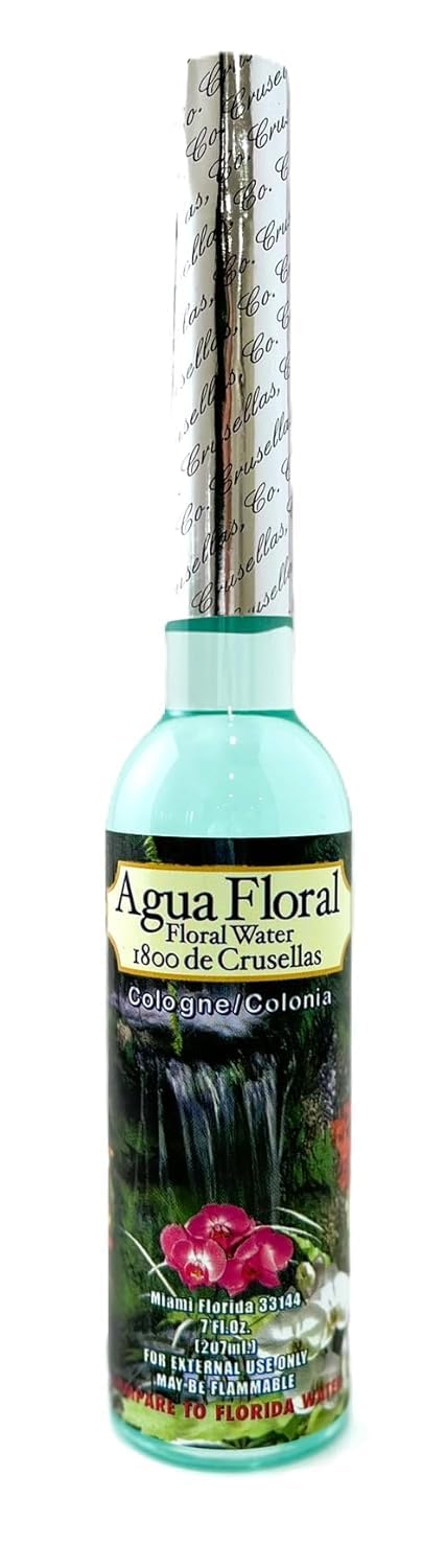 Crusellas Agua Floral (Floral Water) Splash Cologne 7 Fl. Oz. - Compare to Florida Water Beauty & Personal Care Crusellas