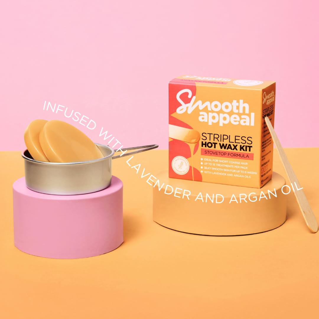 Smooth Appeal Original Facial Hair Remover Wax 40g by HealthLand Beauty and Personal Care Smooth Appeal