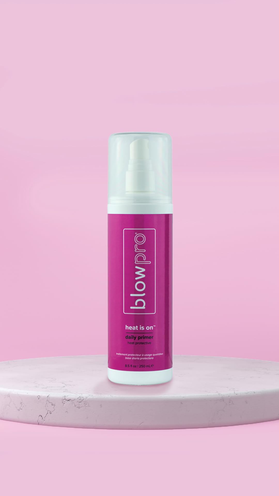 blowpro Heat Is On Daily Primer Heat 8.5oz Protective Mist, Weightless, Restores Natural Proteins, Detangles, Strengthens & Adds Shine to Hair Beauty & Personal Care blowpro