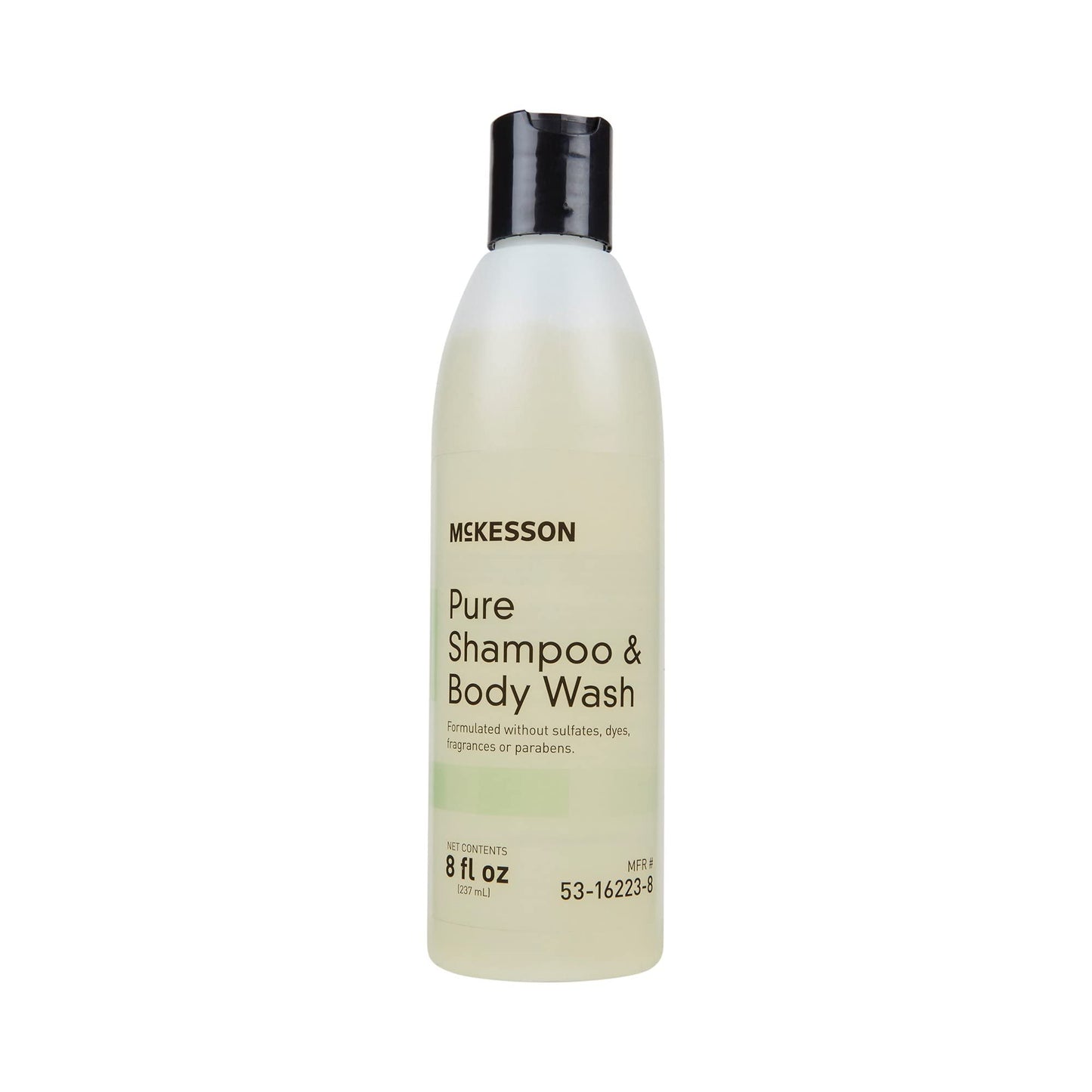 McKesson Pure Shampoo and Body Wash, Sulfates, Dyes, Fragrance and Parabens Free, Unscented, 8 oz, 1 Count Beauty & Personal Care McKesson
