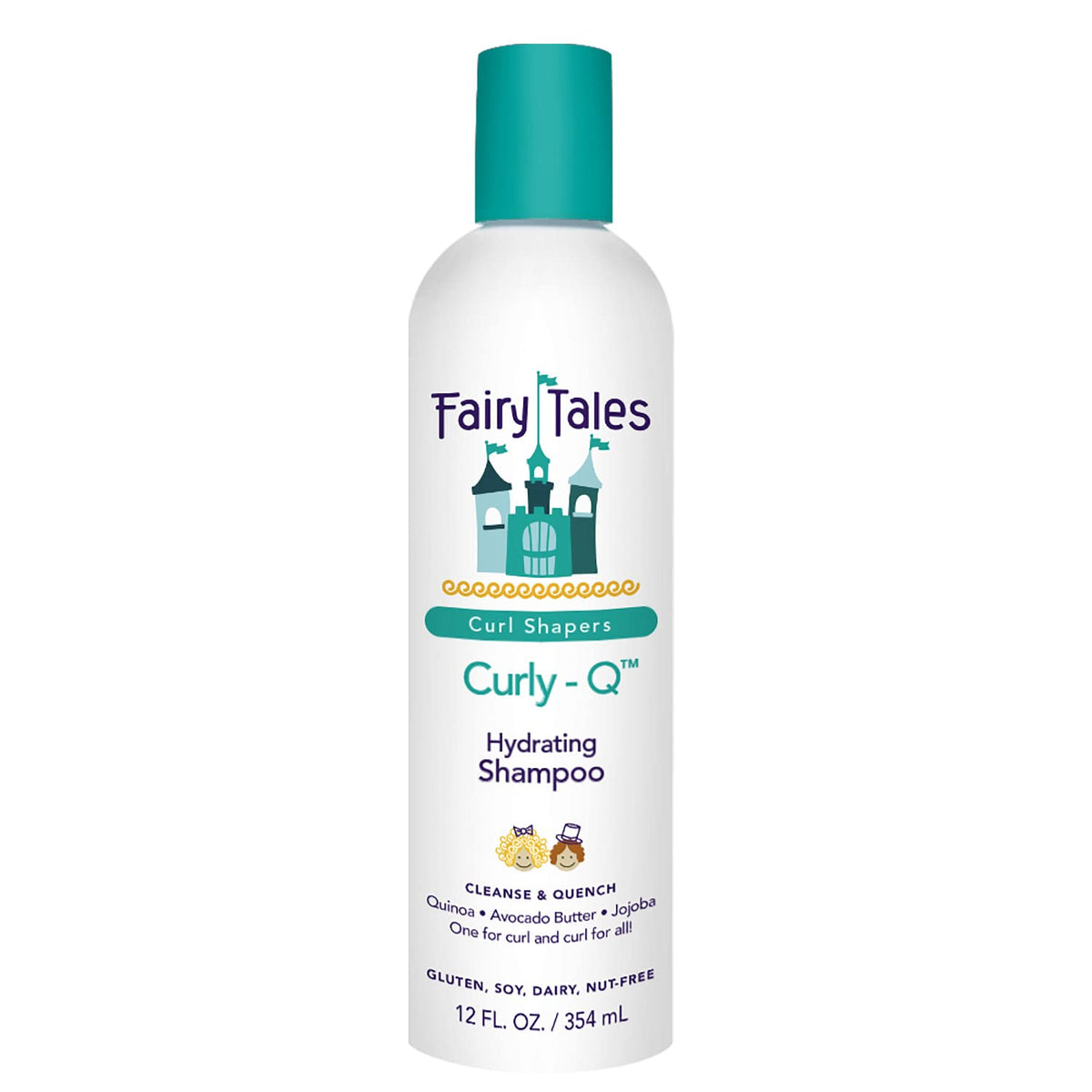 Fairy Tales Curly Q Hydrating Shampoo for Curly and Multi-Cultural Hair - Paraben, Sulfate, Gluten and Nut Free - 12 oz Beauty & Personal Care Fairy Tales