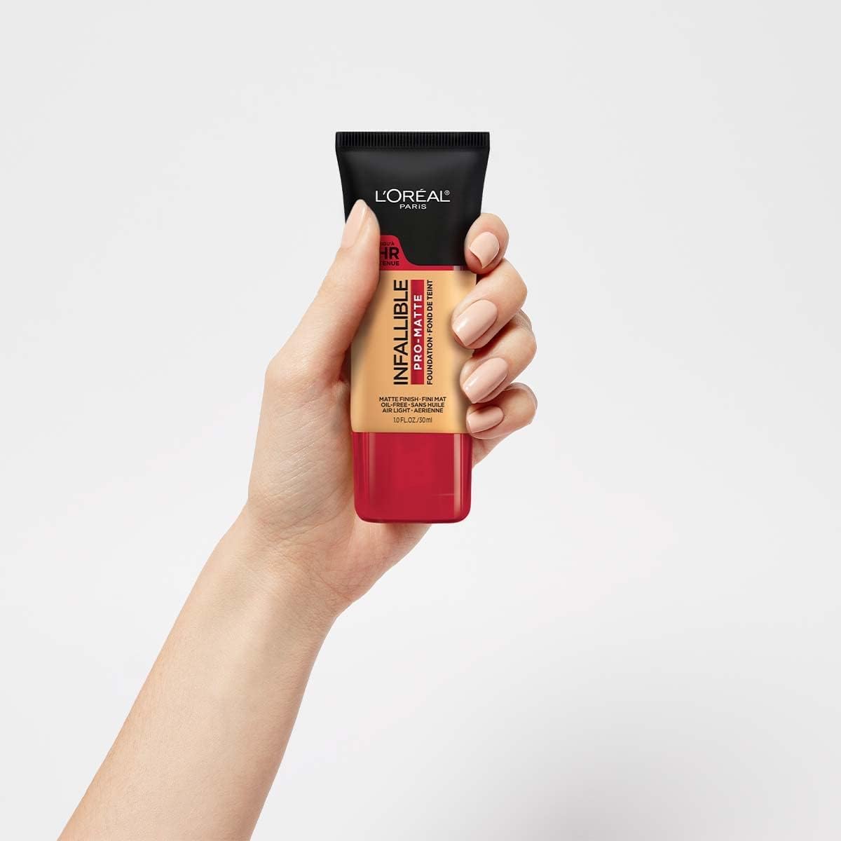 L'Oreal Paris Cosmetics Makeup Infallible Pro-Matte Liquid Longwear Foundation, Natural Beige, 1 fl oz. Beauty & Personal Care L'Oreal Paris
