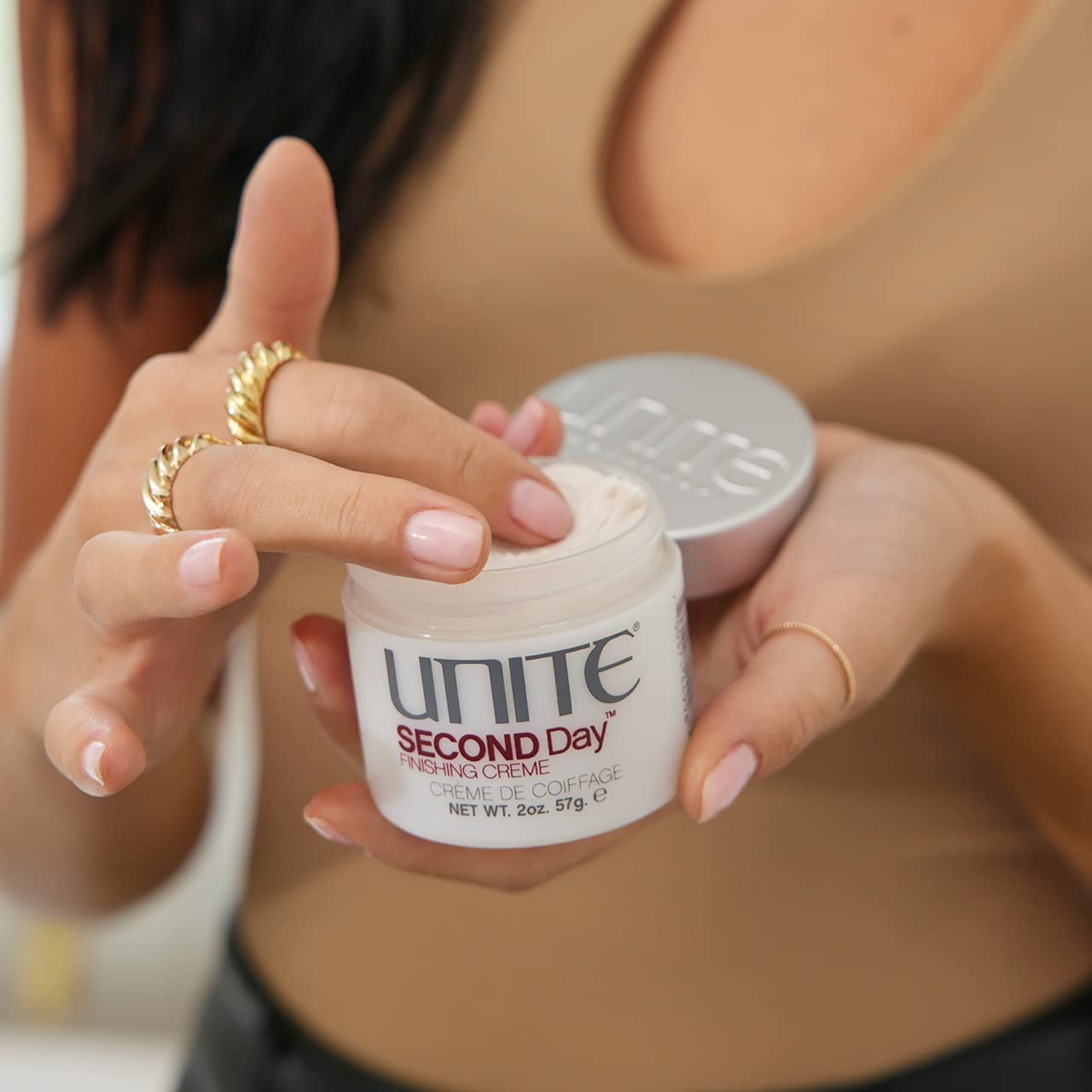 UNITE Hair - SECOND Day - Texturizing Finishing Cream for Effortless, Lived-In Texture - Frizz Control, Thermal Protection - Suitable for All Hair Beauty & Personal Care UNITE