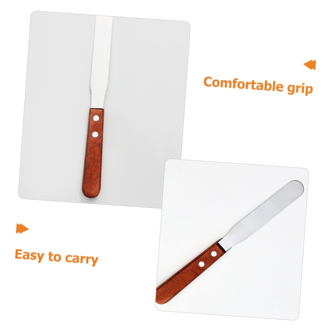 OUNONA Convenient Waxing Spatula Wooden Handle Hair Removal Waxing Applicator for Women Beauty and Personal Care OUNONA