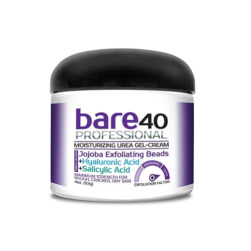 BARE 40 PRO 40% Urea Gel with 2% Salicylic Acid, Hyaluronic Acid, Tea Tree Oil & Aloe Vera - Exfoliating & Hydrating Foot and Body Gel for Dry, Rough Beauty & Personal Care Scientific Solutions Global