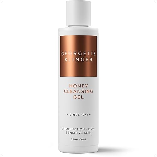 Georgette Klinger Honey Cleansing Gel - Gentle, Hydrating Cleanser, Daily Face Wash, Removes Dirt, Free Radicals with Moisturizing Manuka, Honeysuckle Beauty & Personal Care Georgette Klinger