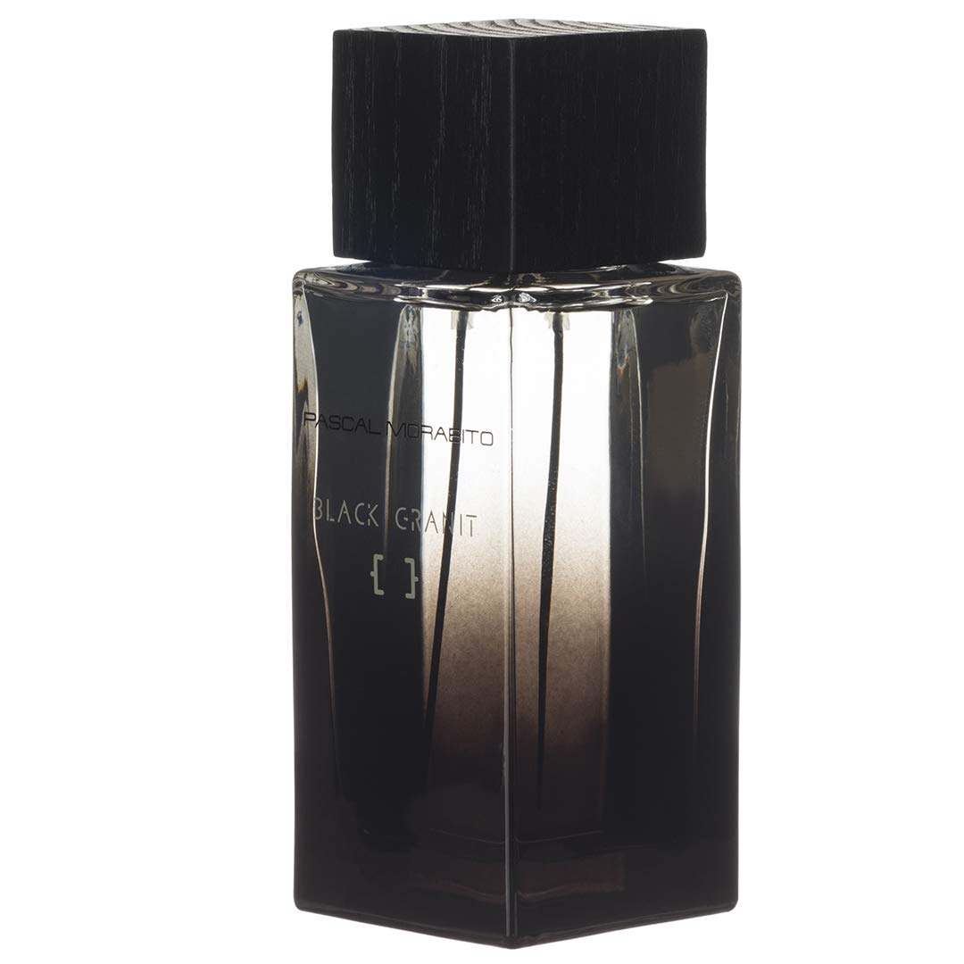Pascal Morabito - Black Granit- 3.4 Oz Eau De Toilette - Fragrance Mist For Men - Aromatic, Woody Scent - Cologne Spray With Bergamot, Cardamom Beauty & Personal Care Pascal Morabito