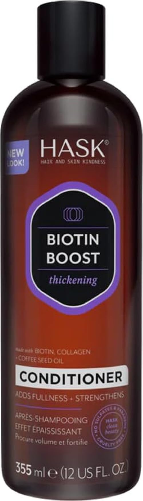 Hask Biotin Boost Thickening Conditioner, 12 Fl Oz