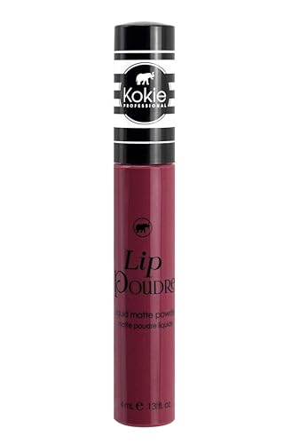 Kokie Cosmetics Lip Poudre Liquid Lip Powder, Claret, 0.13 Fluid Ounce Beauty & Personal Care Kokie