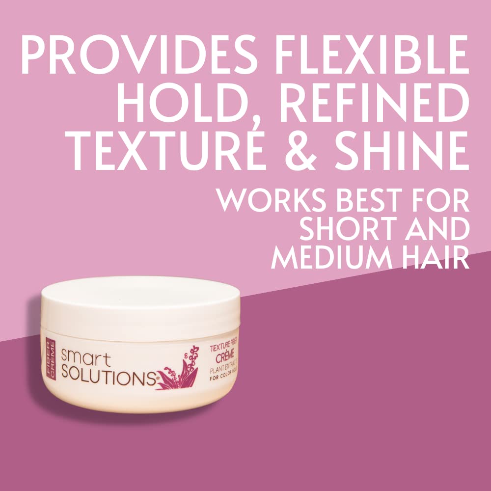 SMART SOLUTIONS Texture Fiber Creme, 2 oz | Ultra Control on Short Hair | Gives Natural Shine Beauty & Personal Care SMART SOLUTIONS