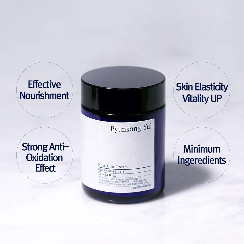 PYUNKANG YUL Nutrition Cream - Korean Skin Care Face Cream - Facial Moisturizer for Dry and Combination Skin Types - Healthy Natural Ingredients Shea Beauty & Personal Care Pyunkang Yul