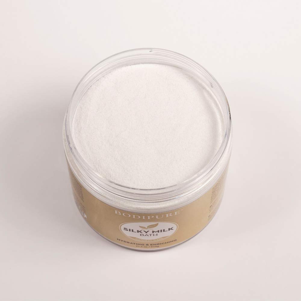 Bodipure Silky Milk Body Bath - Fortified with Natural Milk Proteins to Retain Moisture and Cleanse Skin - Gently Exfoliating and Moisturizing, 21.5 Beauty & Personal Care Bodipure