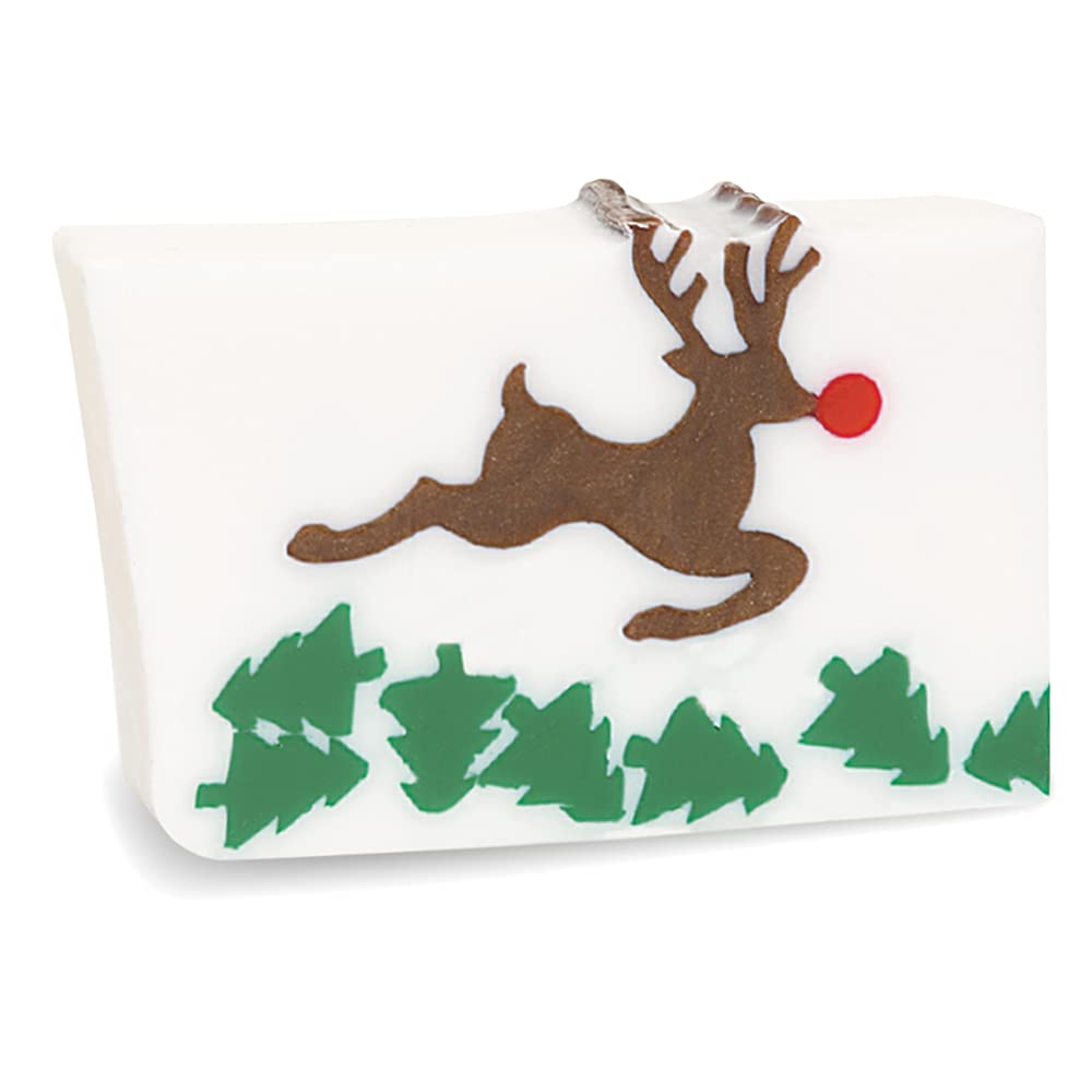 Primal Elements Glycerin Christmas Bar Soap | Helps All Skin Types, Sensitive, Oily & Dry Skin | NO PARABENS, VEGAN, GLUTEN FREE, 100% VEGETABLE BASE Beauty & Personal Care Primal Elements
