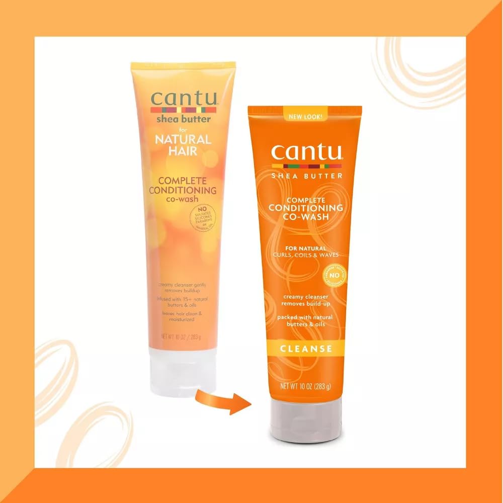 Cantu Shea Butter for Natural Hair Complete Conditioning Co-Wash, 10 Ounce (Pack of 3)