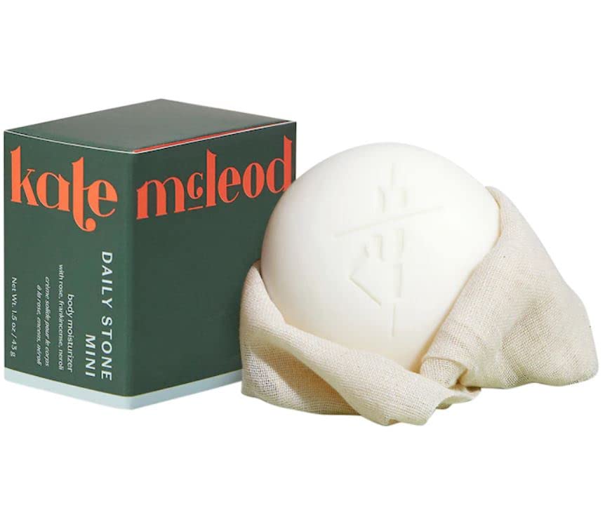 Kate McLeod Mini Daily Stone Solid Body Moisturizer Beauty & Personal Care Kate McLeod