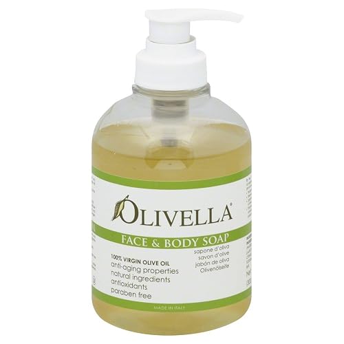Olivella Virgin Olive Oil Face and Body Liquid Soap 10.14 oz (Pack of 6) Beauty & Personal Care Olivella
