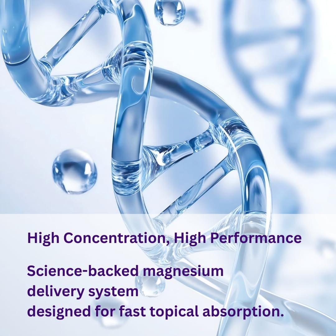 nfuse Magnesium Lotion - 225 mg USP Magnesium Chloride, Lavender Essential Oils, Fast Absorbing, Calming, Stress Relief & Muscle Relaxation - Natural Beauty & Personal Care nfuse