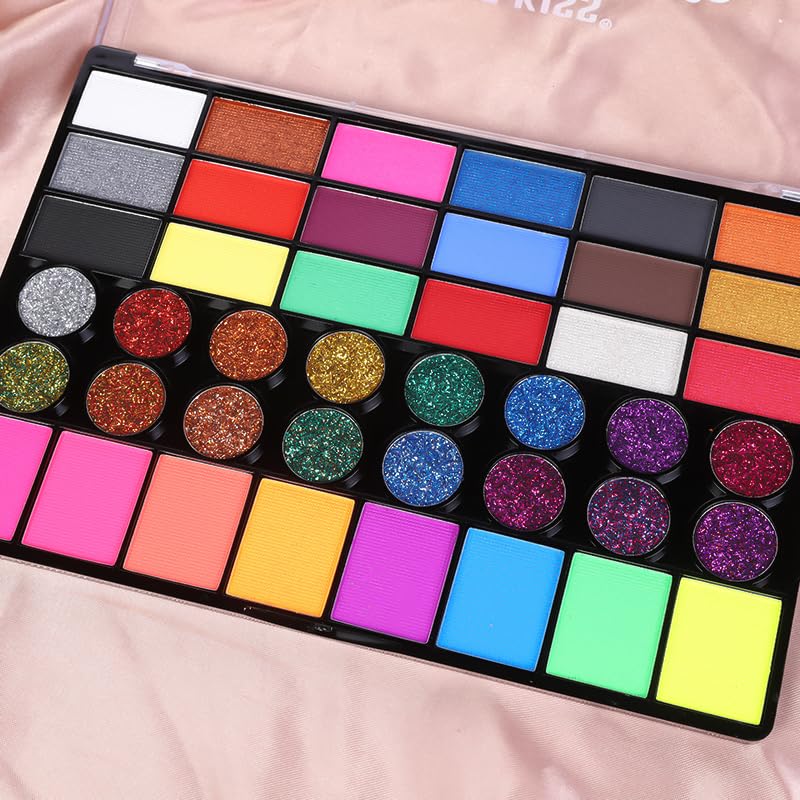 Water based colors painted body and face (WTCOLOR9) Beauty & Personal Care MayGirl