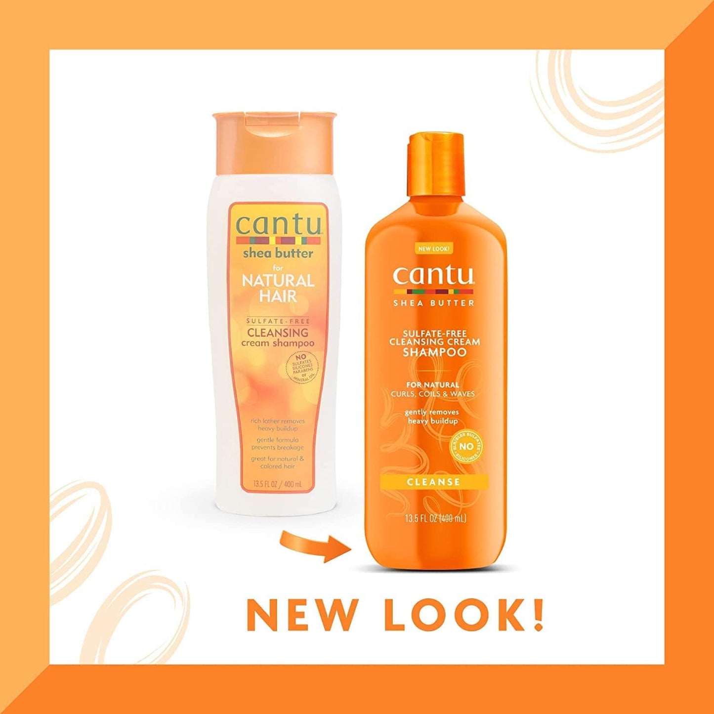 Cantu Shea Butter for Natural Hair Shampoo and Conditioner SULFATE FREE by Cantu Beauty & Personal Care Cantu