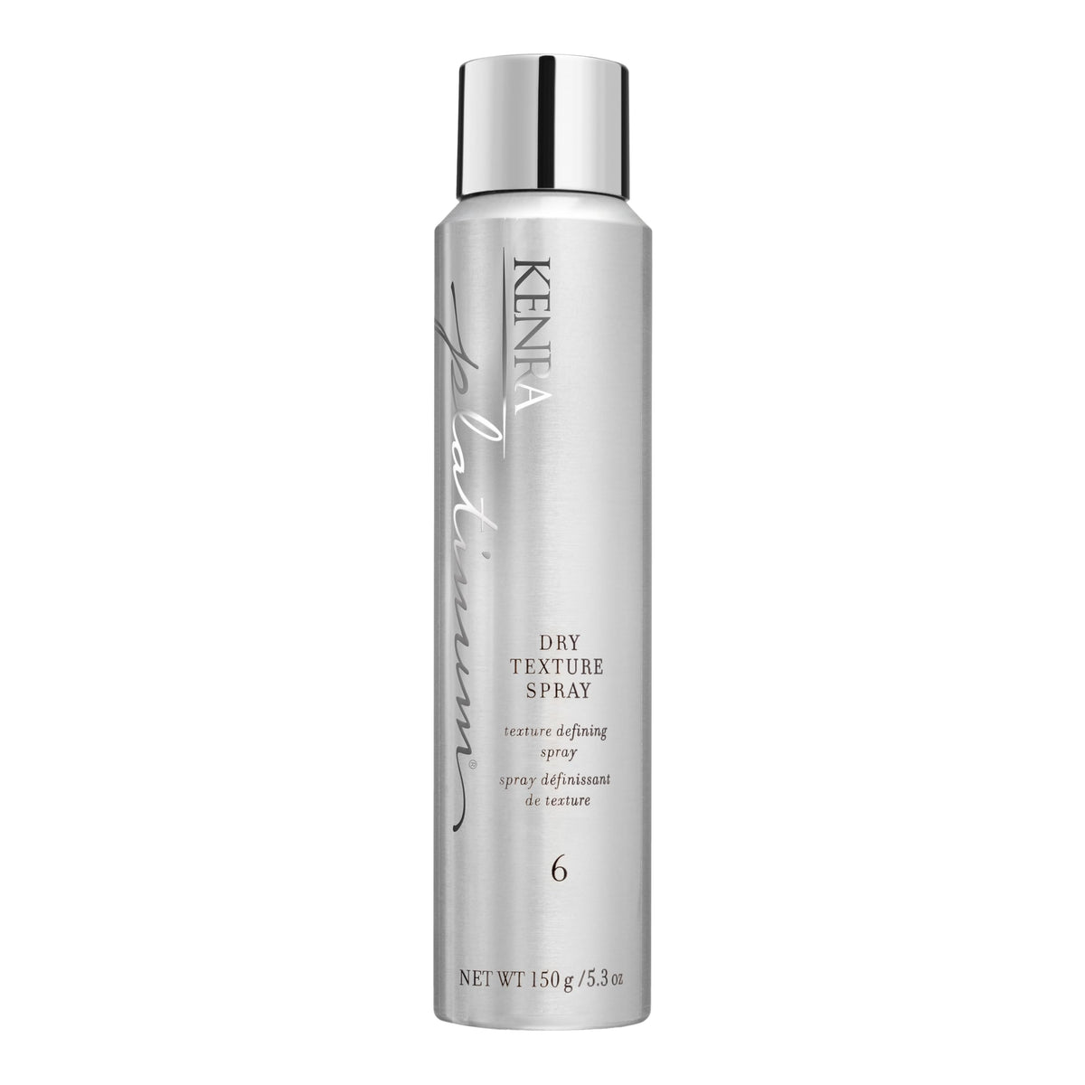 Kenra Platinum Dry Texture Spray 6 | Defining Styler | Increases Fullness | Absorbs Oils & Impurities | Ultra-Lightweight, Non-Drying Formulation |