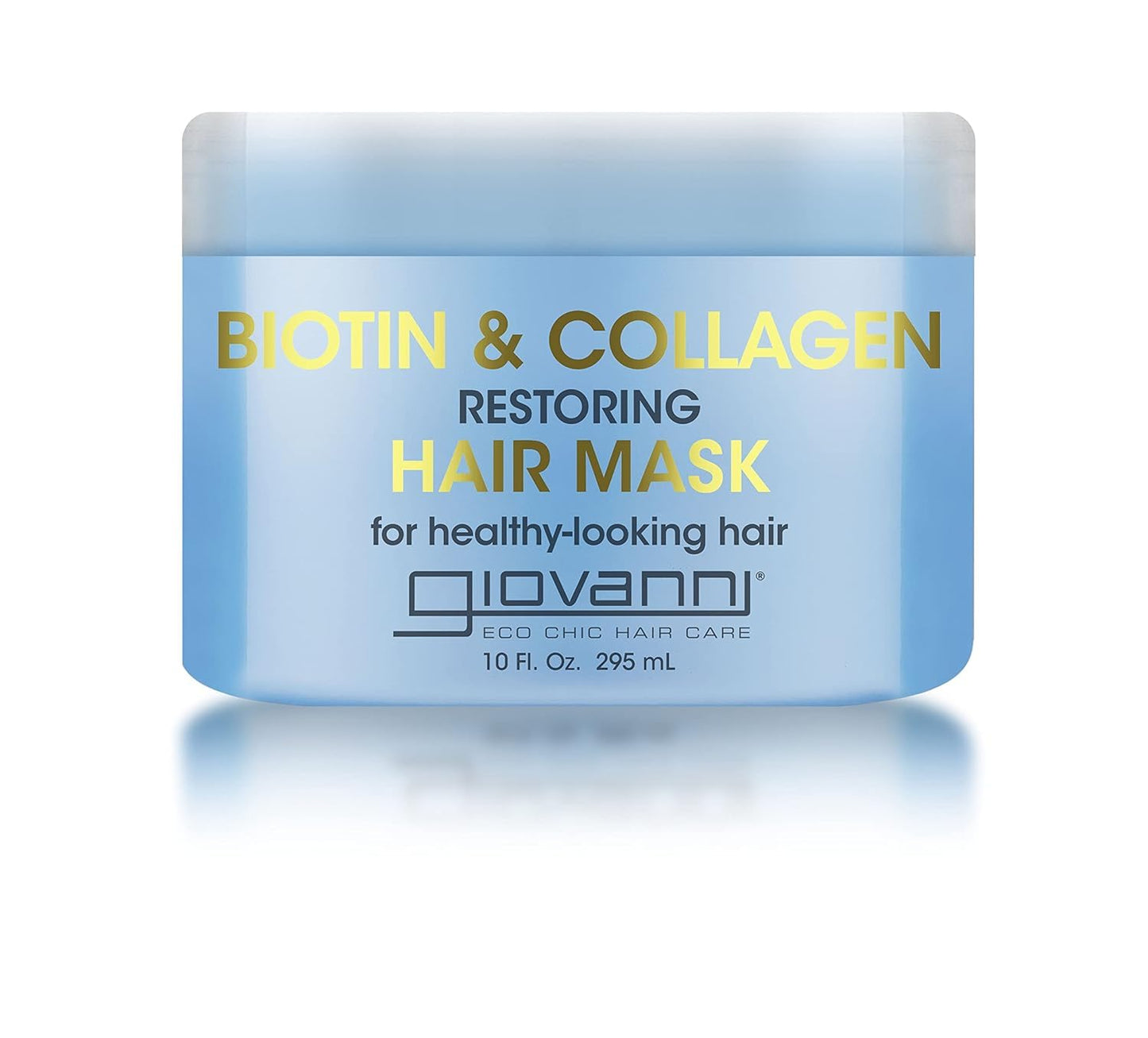 GIOVANNI Biotin & Collagen Hair Mask - Deeply Conditions, Detangles, Helps Rebond Split Ends, For All Hair Types, Moisturizing, Helps Create Shine Beauty & Personal Care GIOVANNI