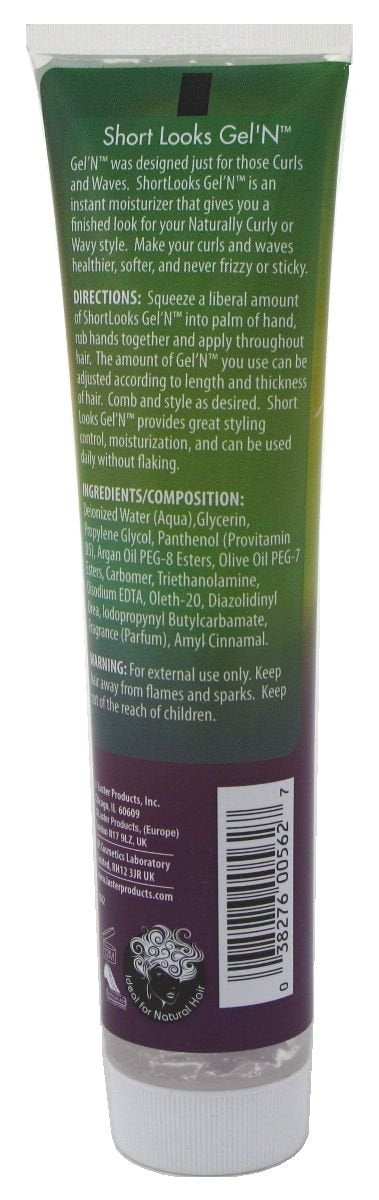 Lusters Shortlooks Gel'N' 6 Ounce Tube (177ml) (6 Pack) Beauty & Personal Care Luster's