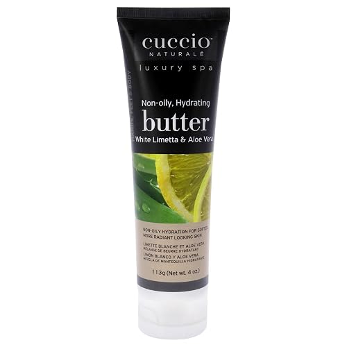 Cuccio Naturale Butter - White Limetta and Aloe Vera for Unisex - 4 oz Body Cream Beauty & Personal Care Cuccio Naturale