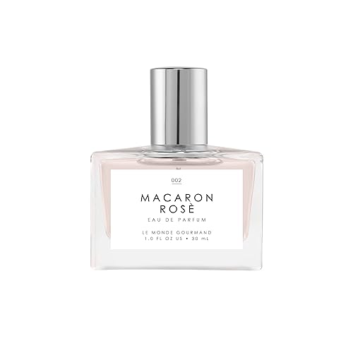 Le Monde Gourmand Macaron Rosé Eau de Parfum - 1 fl oz (30 ml) - Rose, Floral, Sugar Perfume Notes Beauty & Personal Care Le Monde Gourmand