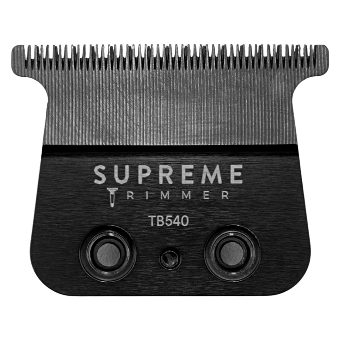 Supreme Trimmer Replacement Deep Tooth T-Blade TB540 - 0 Gap Adjustable, DLC Coated Stainless Steel Trimmer Blade for Recharge ST777 Beauty and Personal Care Supreme Trimmer