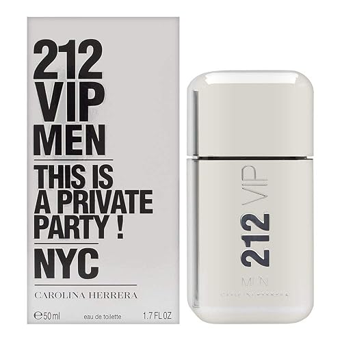 Carolina Herrer 212 Vip Eau De Toilette Spray for Men, 1.7 Ounce Beauty & Personal Care Carolina Herrera