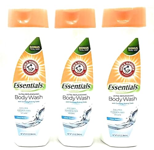 Arm & Hammer Clear Water Ultra Moisturizing Body Wash, Pack of 3s Beauty & Personal Care Arm & Hammer