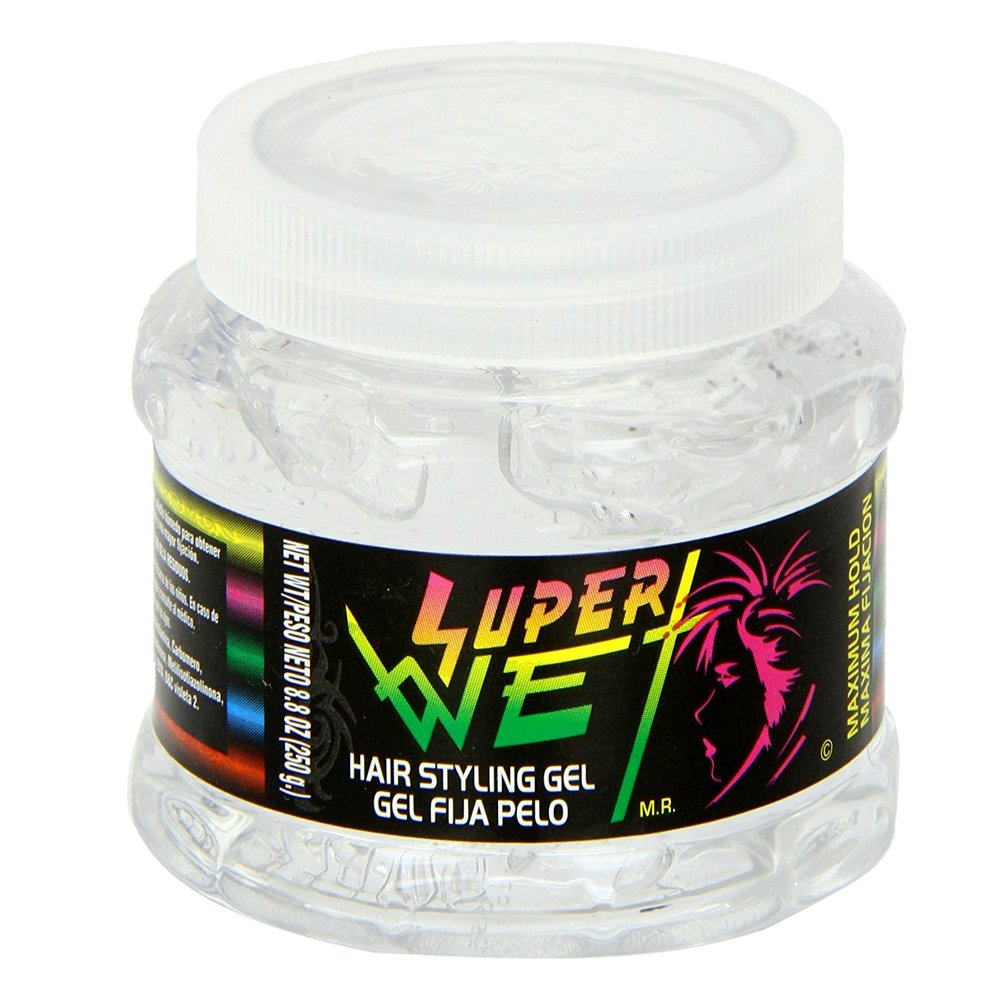 Super Wet Plus Hair Transparent Styling Gel 8 Ounce Beauty & Personal Care Super Wet