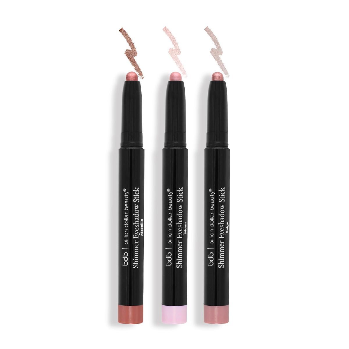Billion Dollar Beauty Shimmer Eyeshadow Stick Trio Cream Shadow Set