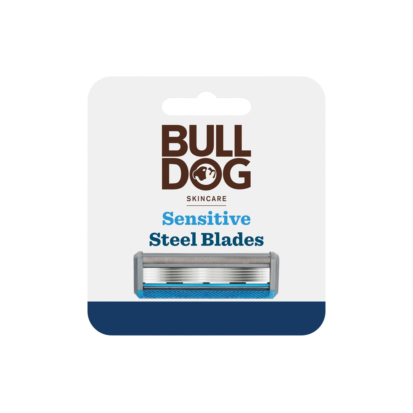 Bulldog Skincare - Sensitive Steel Blades - Men's Razor Blade Refills - Contains 4 Blade Heads Beauty and Personal Care Bulldog Skincare for Men