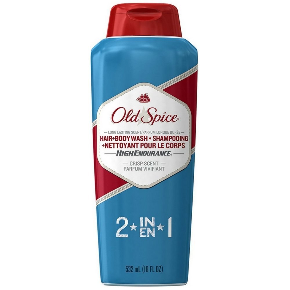Old Spice High Endurance Hair & Body Wash 18 oz (Pack of 2) Beauty & Personal Care Old Spice