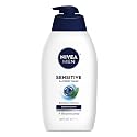 NIVEA MEN Sensitive Body Wash with Bamboo Extract, Moisturizing Body Wash for Sensitive Skin, Soap Free Shower Gel for Men with No Drying Alcohol, 30 Beauty & Personal Care NIVEA MEN