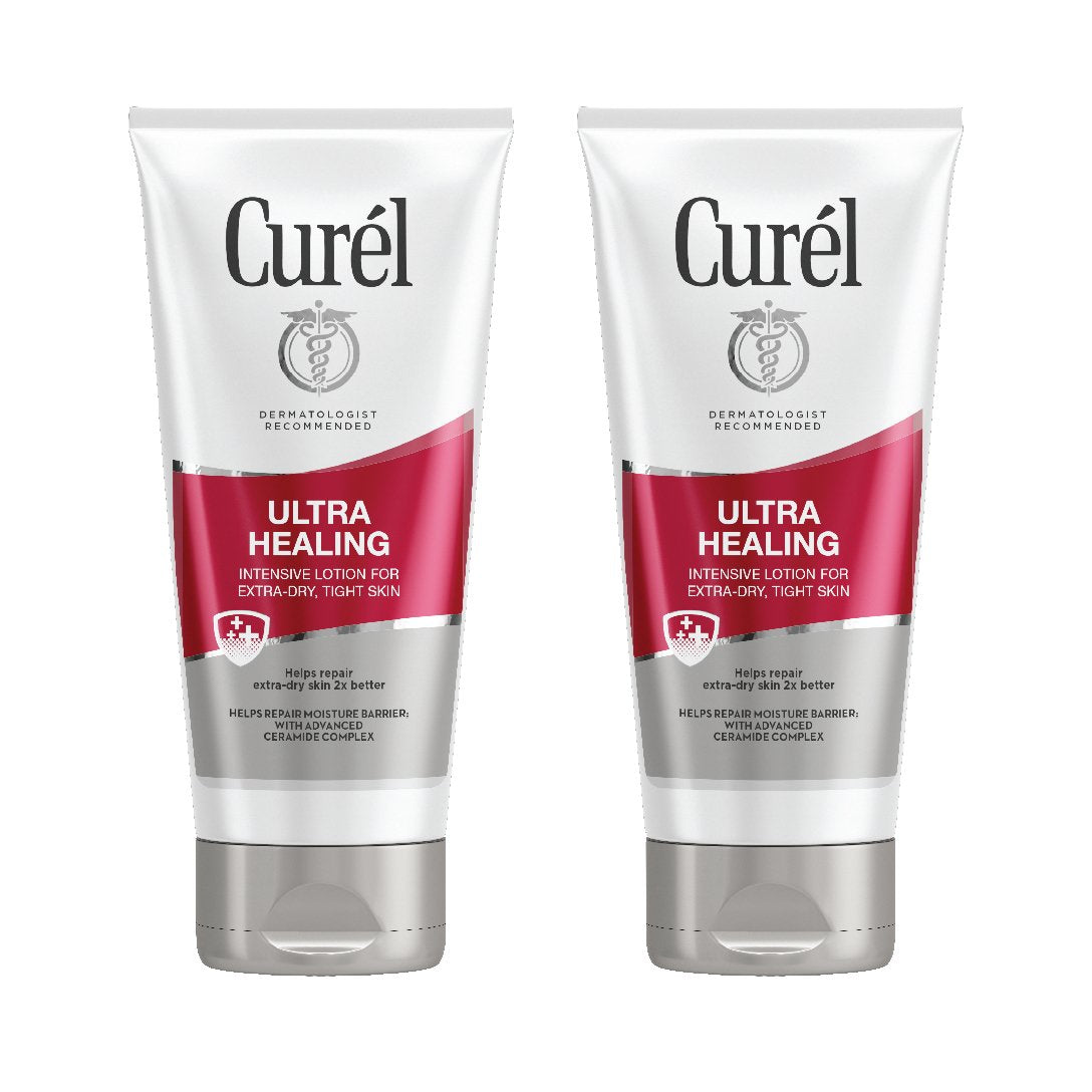 Curél Ultra Healing Body Lotion, Moisturizer for Extra Dry Skin, Body and Hand Lotion with Advanced Ceramide Complex and Hydrating Agents, 6 Ounce Beauty & Personal Care Curel